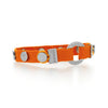  MOGO Charm Bracelet, MOGO Charmband Bright Orange Charm Bracelet, MOGO Charms- Caitlin's Crafty Creations