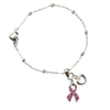  Bracelet, Custom Made Breast Cancer Awareness Bracelet, Custom Made Jewellery- Caitlin's Crafty Creations