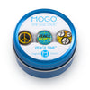  MOGO Tin of 3 Charms, MOGO Charm Collection - Peace Time (Tin of 3 Charms), MOGO Charms- Caitlin's Crafty Creations
