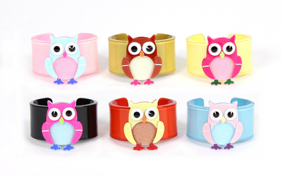  Cuff, Apple Pie Jewellery Baby Owl Cuff, Apple Pie Jewelry- Caitlin's Crafty Creations