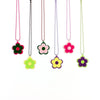 Necklace, Apple Pie Jewellery Modern Flower Necklace, Apple Pie Jewelry- Caitlin's Crafty Creations