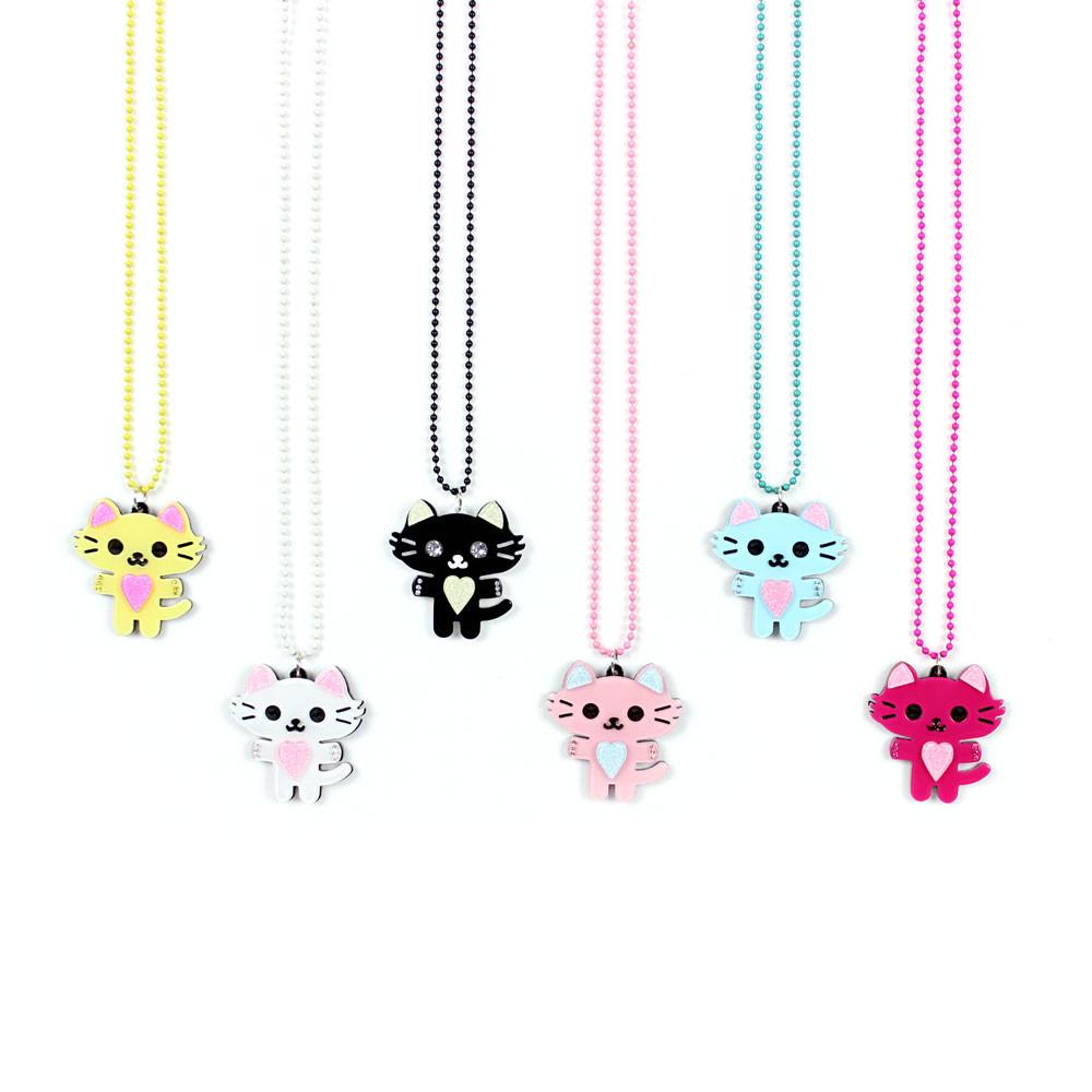 Necklace, Apple Pie Jewellery Pretty Kitty Necklace, Apple Pie Jewelry- Caitlin's Crafty Creations