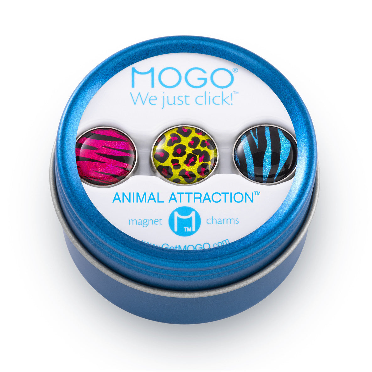 MOGO Tin of 3 Charms, MOGO Charm Collection - Animal Attraction (Tin of 3 Charms), MOGO Charms- Caitlin's Crafty Creations