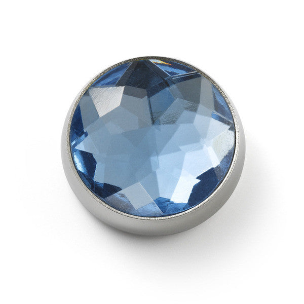  MOGO Charm, MOGO Birthstone March - Aquamarine Charm, MOGO Charms- Caitlin's Crafty Creations