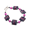 Bracelet, Custom Made Purple Haze Bracelet, Custom Made Jewellery- Caitlin's Crafty Creations