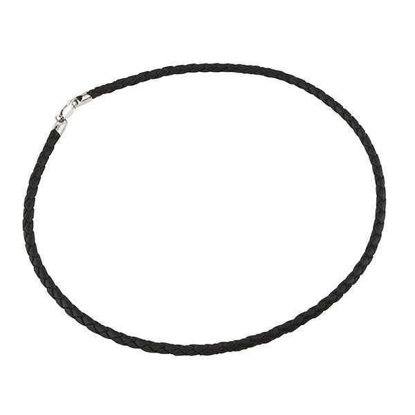 Chain Leather Neoprene, Leather Black, Custom Made Jewellery- Caitlin's Crafty Creations