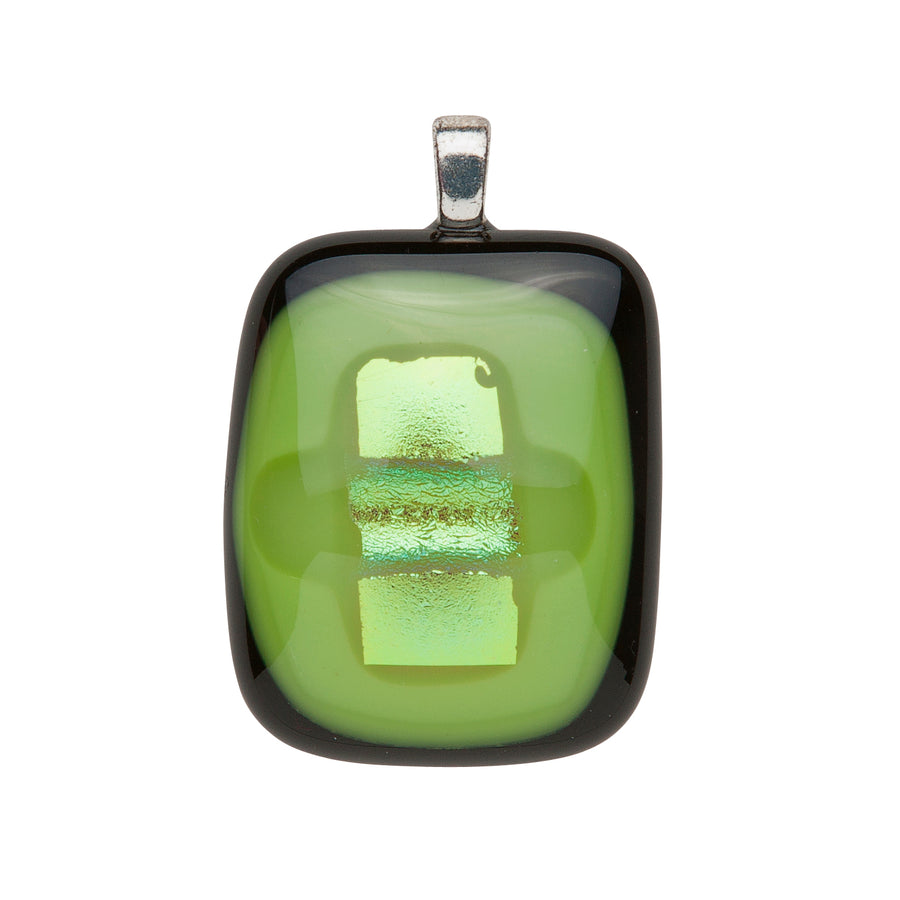  Pendant, Custom made Dichroic Glass Pendant, Custom Made Jewellery- Caitlin's Crafty Creations