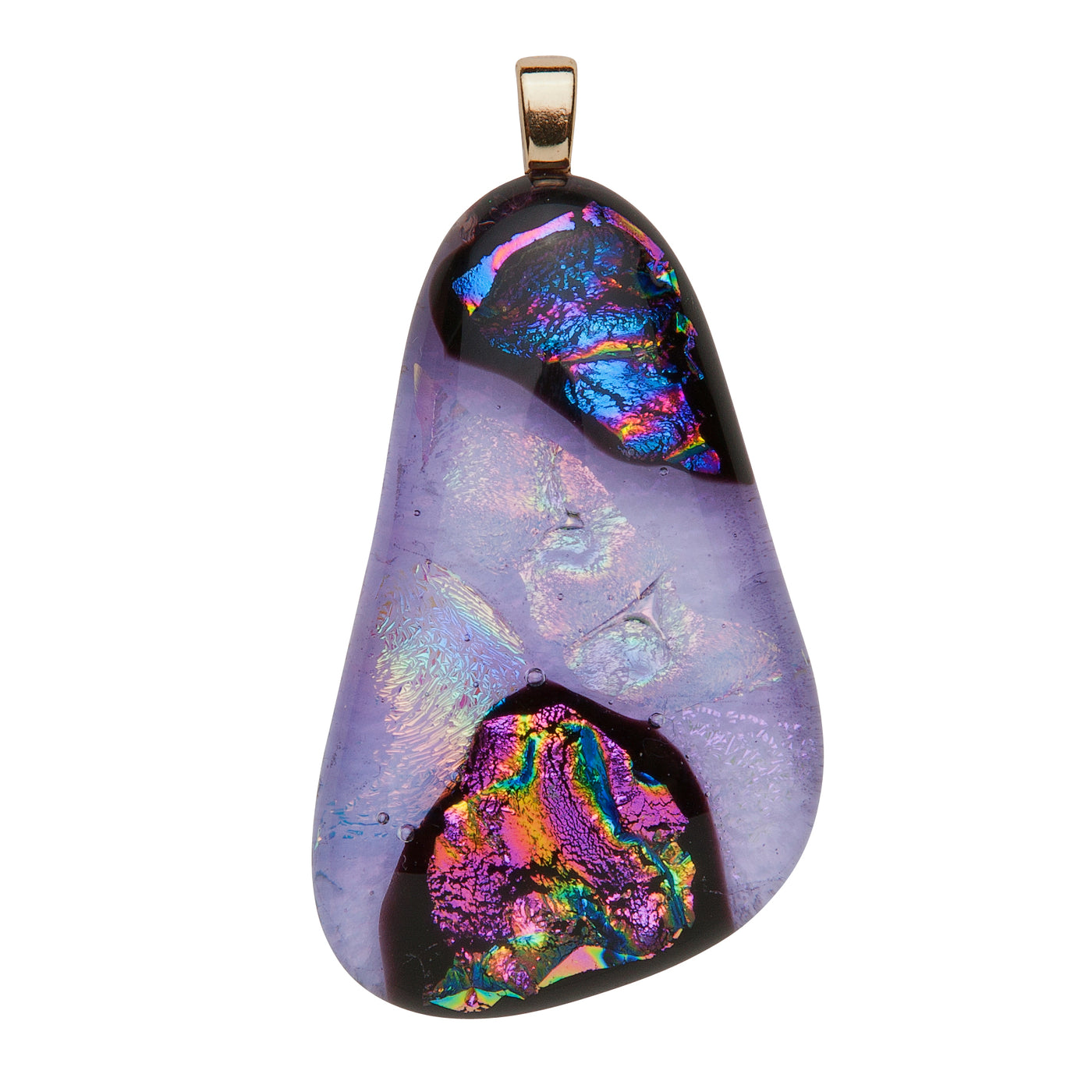 Custom made Dichroic Glass Pendant