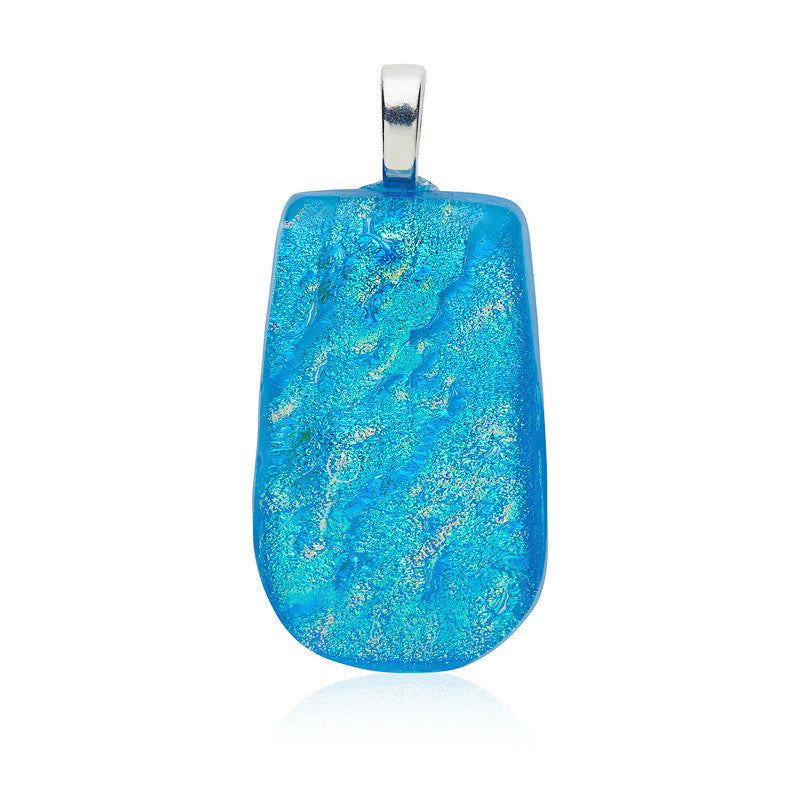 Custom made Santiago Dichroic Glass Pendant