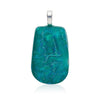  Pendant, Custom made Carribean Dichroic Glass Pendant, Custom Made Jewellery- Caitlin's Crafty Creations