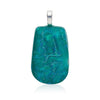 Pendant, Custom made Carribean Dichroic Glass Pendant, Custom Made Jewellery- Caitlin's Crafty Creations