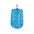 Custom made Bubblegum Blue Dichroic Glass Pendant