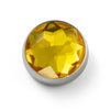 MOGO Charm, MOGO Birthstone November - Citrine Charm, MOGO Charms- Caitlin's Crafty Creations