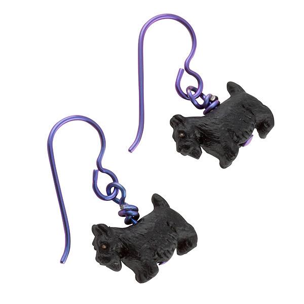 Custom Made Scotty Earrings