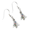 Earrings, Custom Made Xmas Tree Earrings, Custom Made Jewellery- Caitlin's Crafty Creations