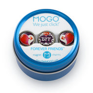  MOGO Tin of 3 Charms, MOGO Charm Collection - Forever Friends (Tin of 3 Charms), MOGO Charms- Caitlin's Crafty Creations