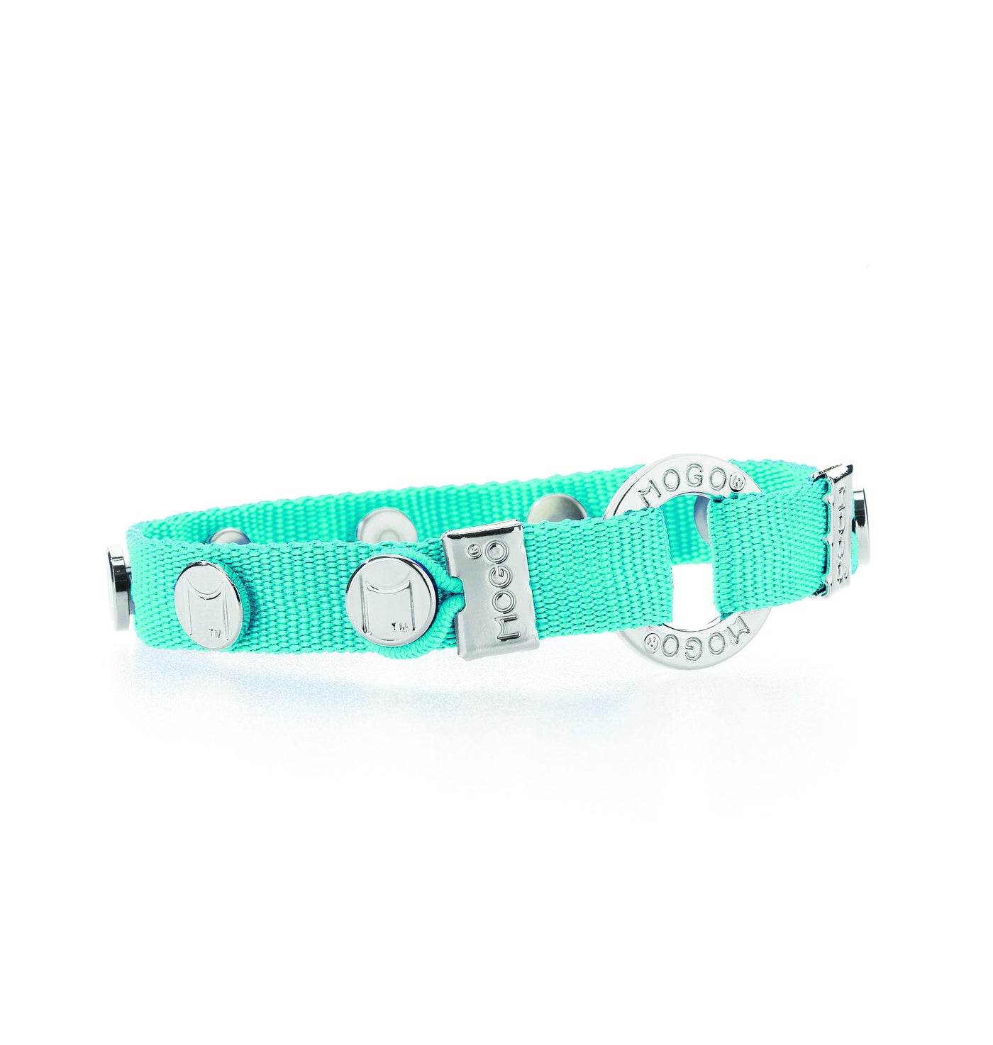 MOGO Charmband Light Teal Charm Bracelet