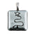Custom Made Dichroic Christmas Tree Pendant