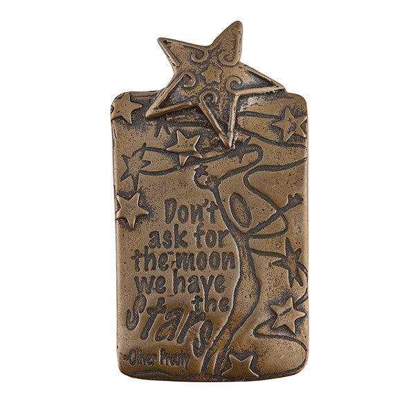 Pendant, Don't Ask for the Moon Pendant, Custom Made Jewellery- Caitlin's Crafty Creations