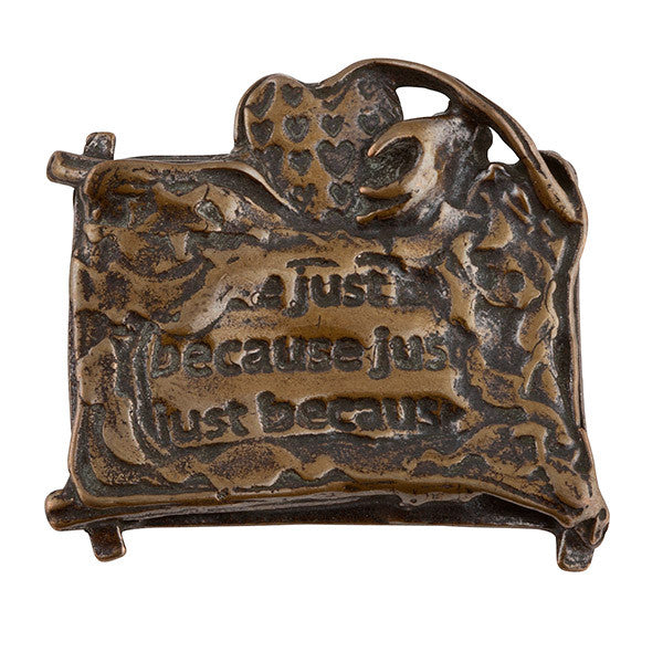 Pendant, Just Because Pendant, Custom Made Jewellery- Caitlin's Crafty Creations