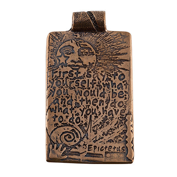  Pendant, Epictetus Pendant, Custom Made Jewellery- Caitlin's Crafty Creations