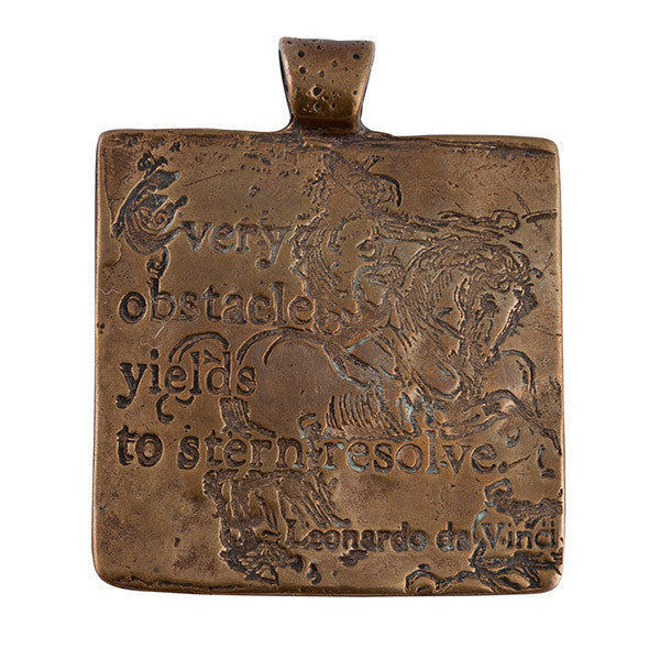  Pendant, Custom Made Stern Resolve Pendant, Custom Made Jewellery- Caitlin's Crafty Creations