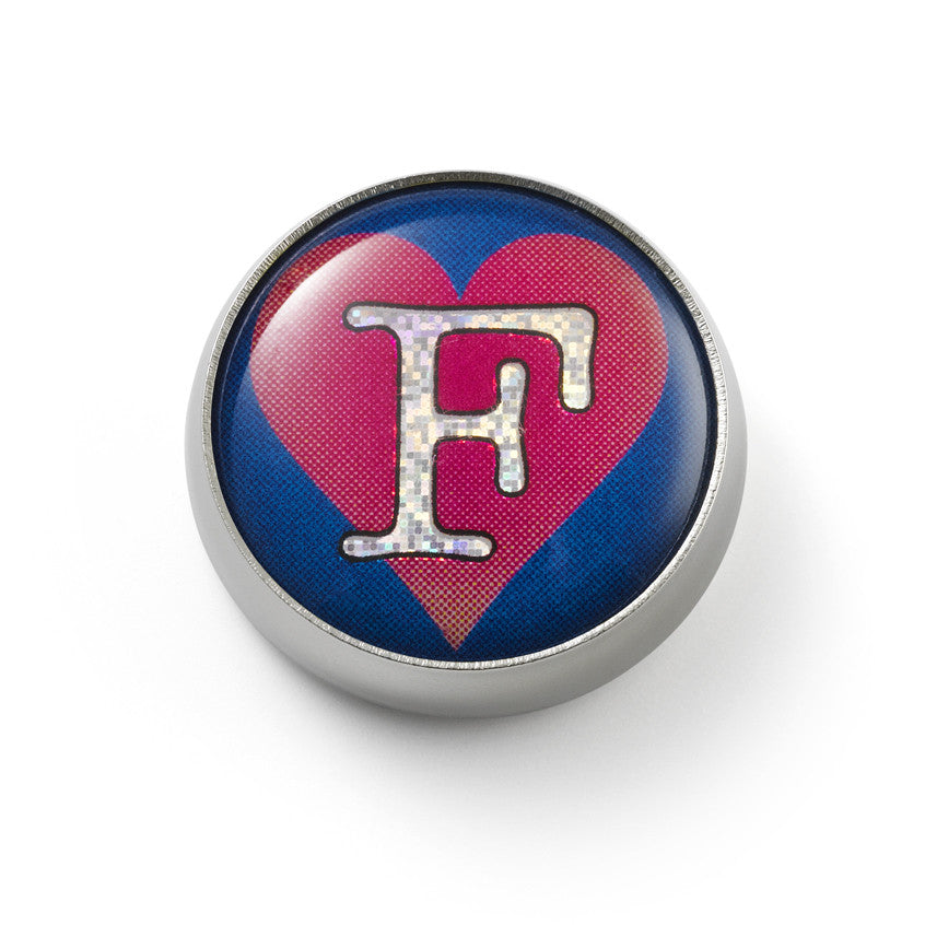 MOGO Charm, MOGO Letter F Charm, MOGO Charms- Caitlin's Crafty Creations