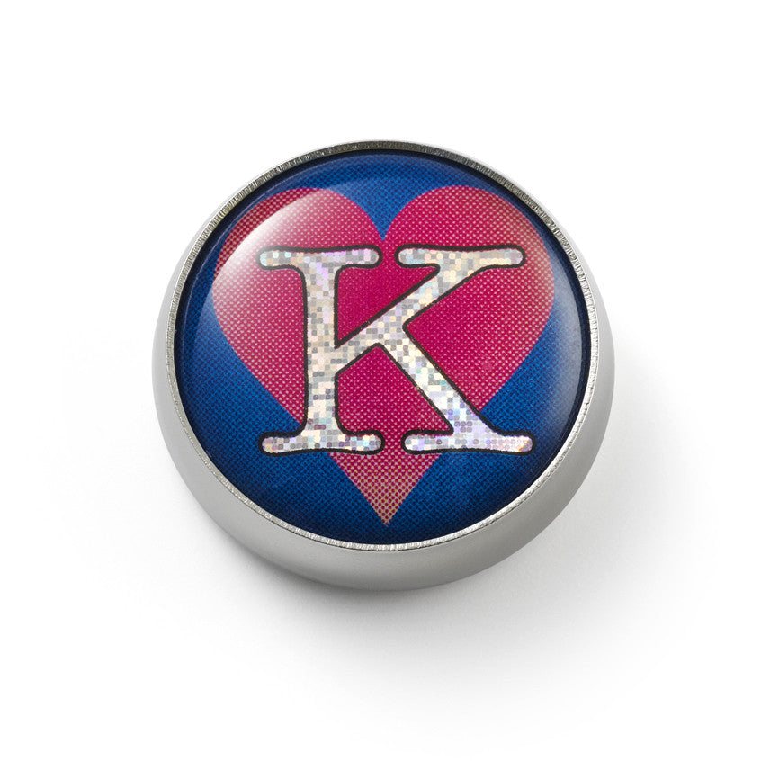 MOGO Charm, MOGO Letter K Charm, MOGO Charms- Caitlin's Crafty Creations
