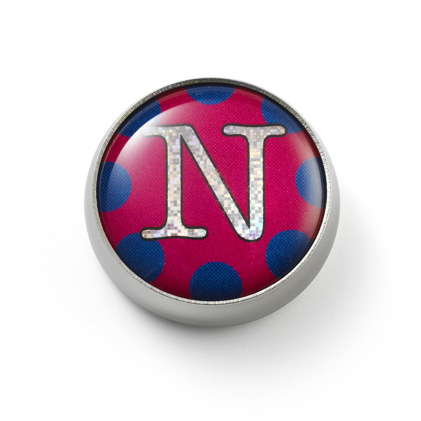  MOGO Charm, MOGO Letter N Charm, MOGO Charms- Caitlin's Crafty Creations