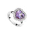 Custom Made Ring featuring Swarovski Crystal