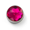 MOGO Charm, MOGO Birthstone July - Ruby Charm, MOGO Charms- Caitlin's Crafty Creations