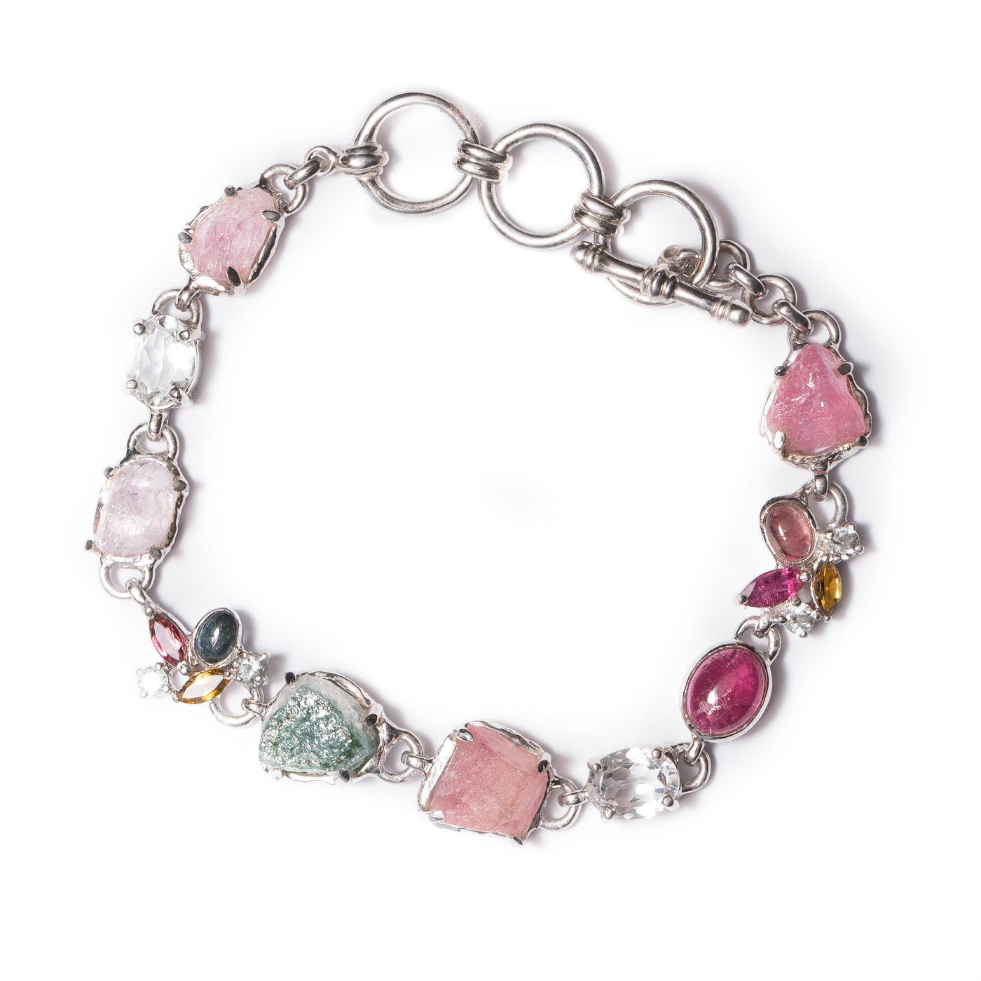 Star Born Creations Watermelon Tourmaline Bracelet