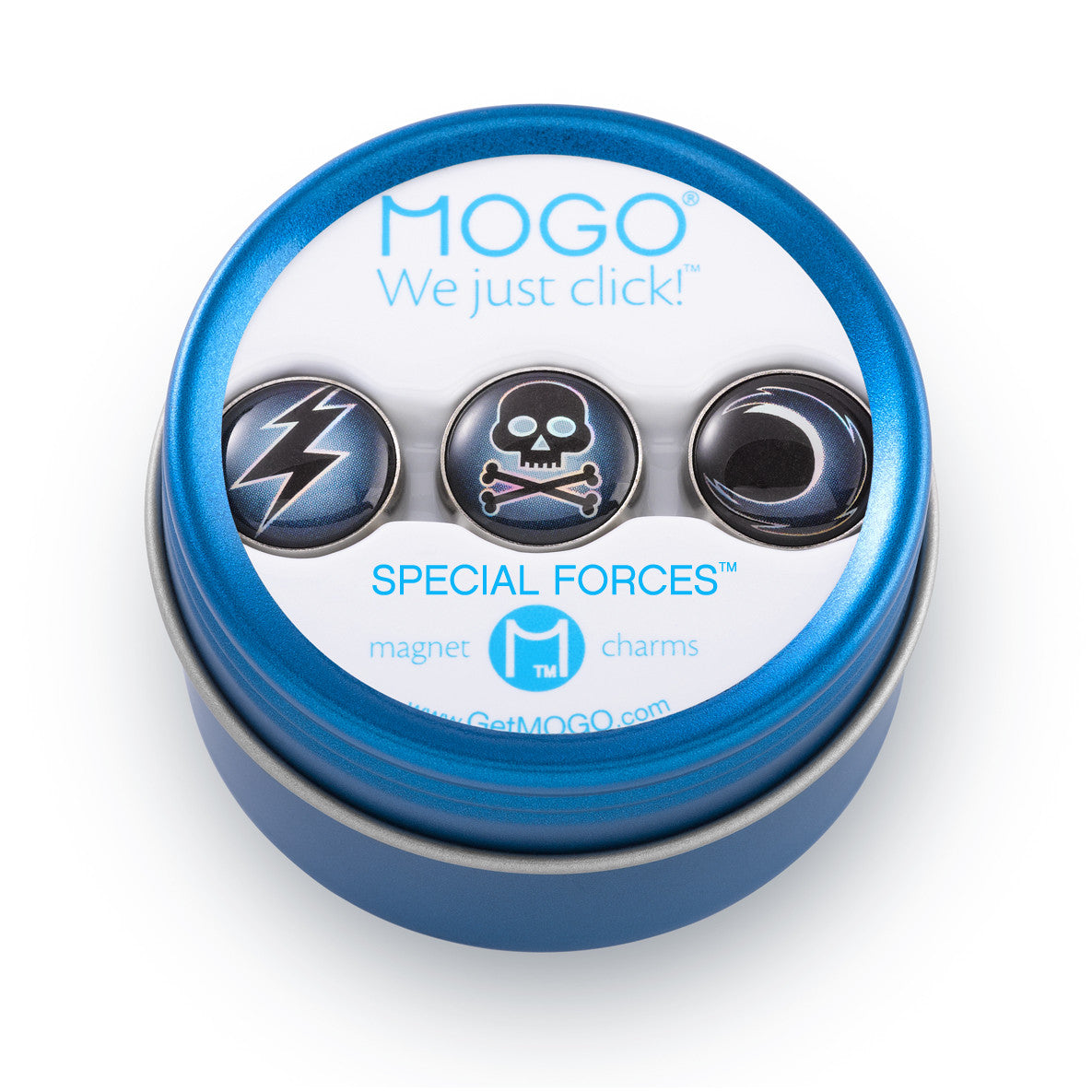 MOGO Tin of 3 Charms, MOGO Charm Collection - Special Forces (Tin of 3 Charms), MOGO Charms- Caitlin's Crafty Creations