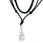 Pendant, Message In a Bottle Teddy Bear Pendant, Message In a Bottle- Caitlin's Crafty Creations