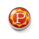 MOGO Charm, MOGO Unisex Letter P Charm, MOGO Charms- Caitlin's Crafty Creations