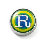 MOGO Charm, MOGO Unisex Letter R Charm, MOGO Charms- Caitlin's Crafty Creations