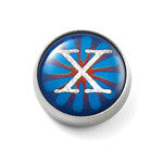  MOGO Charm, MOGO Unisex Letter X Charm, MOGO Charms- Caitlin's Crafty Creations