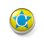 MOGO Charm, MOGO Unisex Letter C Charm, MOGO Charms- Caitlin's Crafty Creations