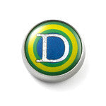  MOGO Charm, MOGO Unisex Letter D Charm, MOGO Charms- Caitlin's Crafty Creations
