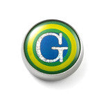  MOGO Charm, MOGO Unisex Letter G Charm, MOGO Charms- Caitlin's Crafty Creations