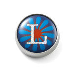 MOGO Charm, MOGO Unisex Letter L Charm, MOGO Charms- Caitlin's Crafty Creations