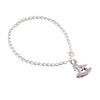 Bracelet, Custom Made It's a Girl Bracelet, Custom Made Jewellery- Caitlin's Crafty Creations