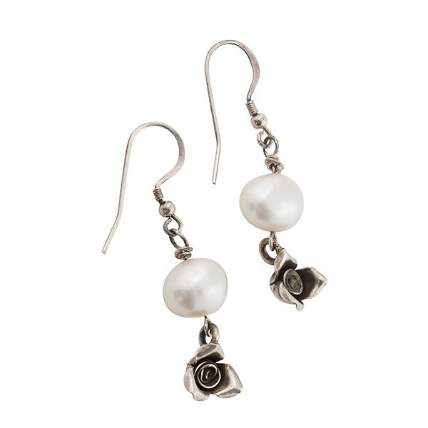 Earrings, Custom Made Rose Earrings, Custom Made Jewellery- Caitlin's Crafty Creations