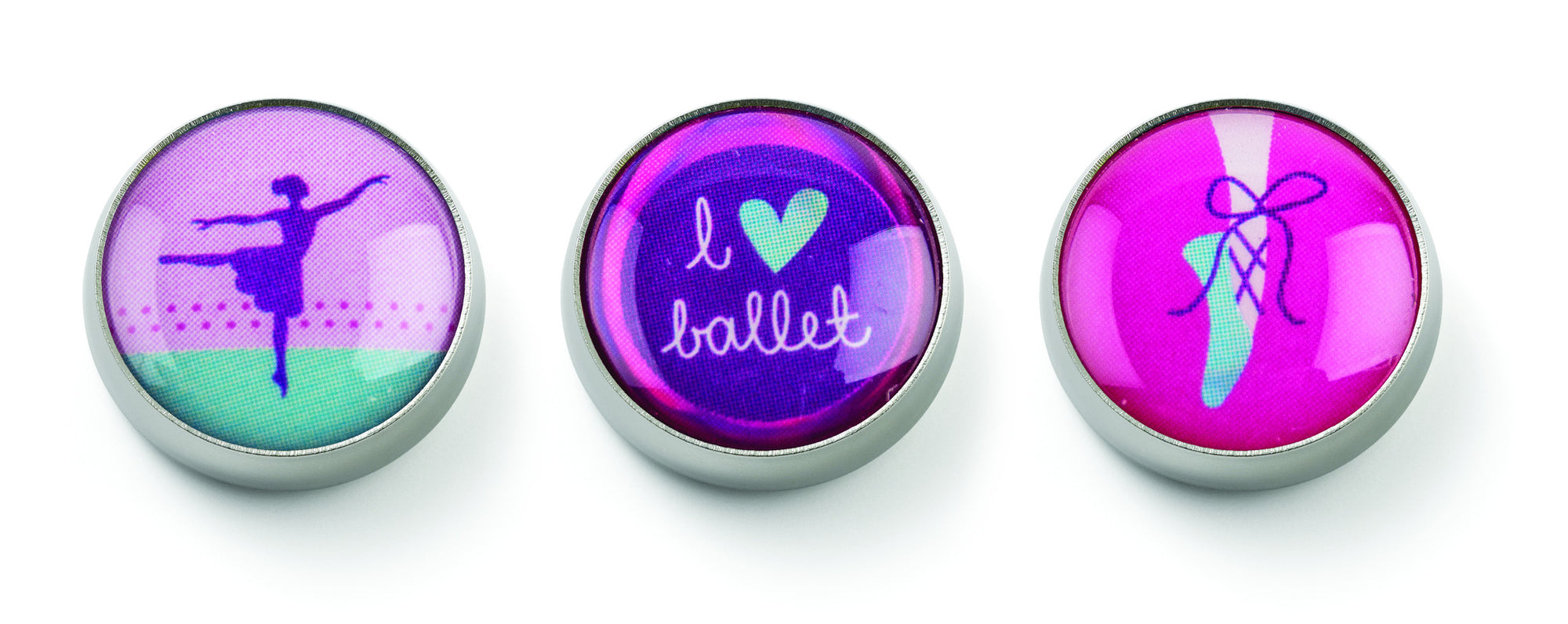 MOGO Tin of 3 Charms, MOGO Charm Collection - Love to Dance (Tin of 3 Charms), MOGO Charms- Caitlin's Crafty Creations